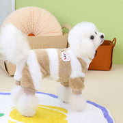 soft fleece pet pajamas, view 2 - MRSLM