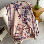 imitation cashmere tassel scarf, view 3 - MRSLM