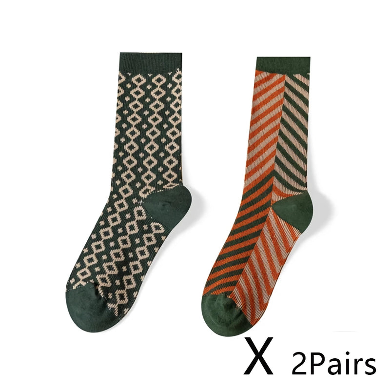 Lange Herbstsocken