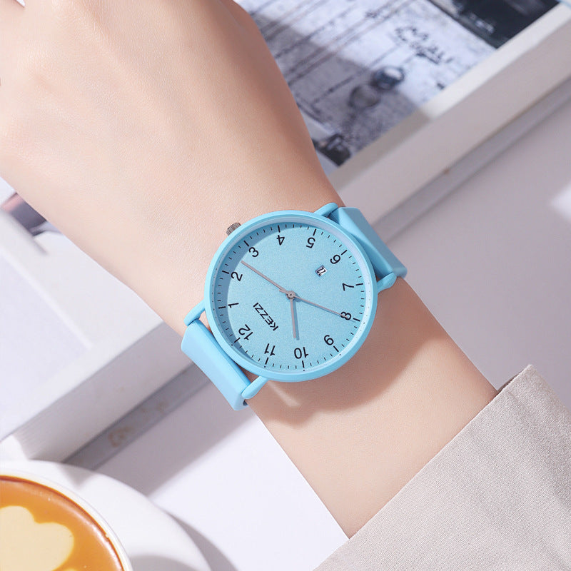 men's waterproof silicone watch, view 4 - MRSLM