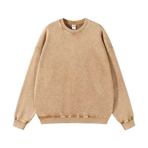 Wax dyed terry sweatshirt, view 11 - MRSLM