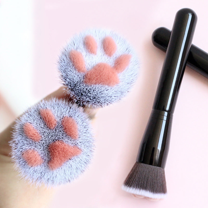 cat paw makeup brushes, view 6 - MRSLM