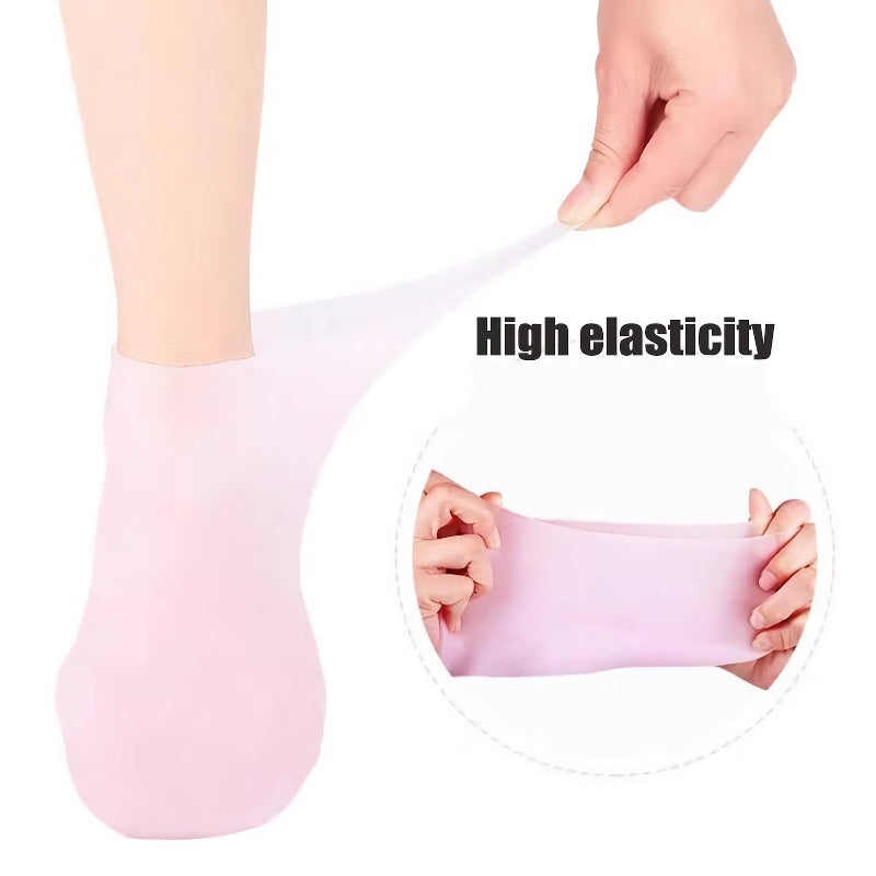 silicone moisturizing gel socks, view 9 - MRSLM