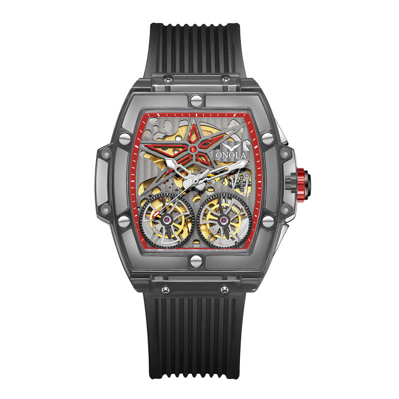 men's double flywheel automatic watch, view 7 - MRSLM