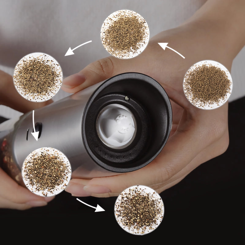 electric salt and pepper grinder, view 7 - MRSLM