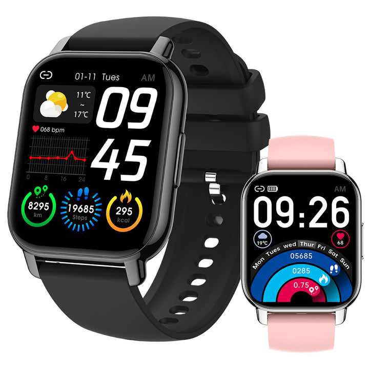 P66 Smart Watch Bluetooth Call Heart Rate Blood Pressure