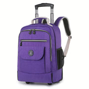 rolling backpack with wheels, view 2 - MRSLM