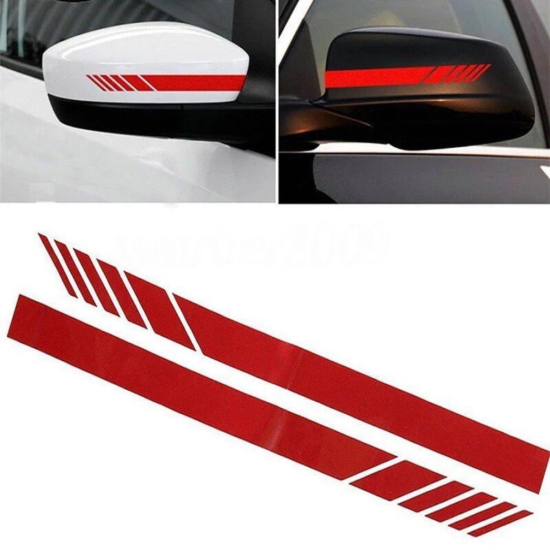 racing stripe mirror decals, view 11 - MRSLM