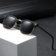 uv protection oval frame sunglasses, view 6 - MRSLM