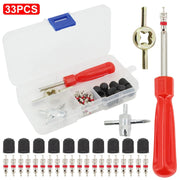 33-piece tire valve repair kit, view 3 - MRSLM