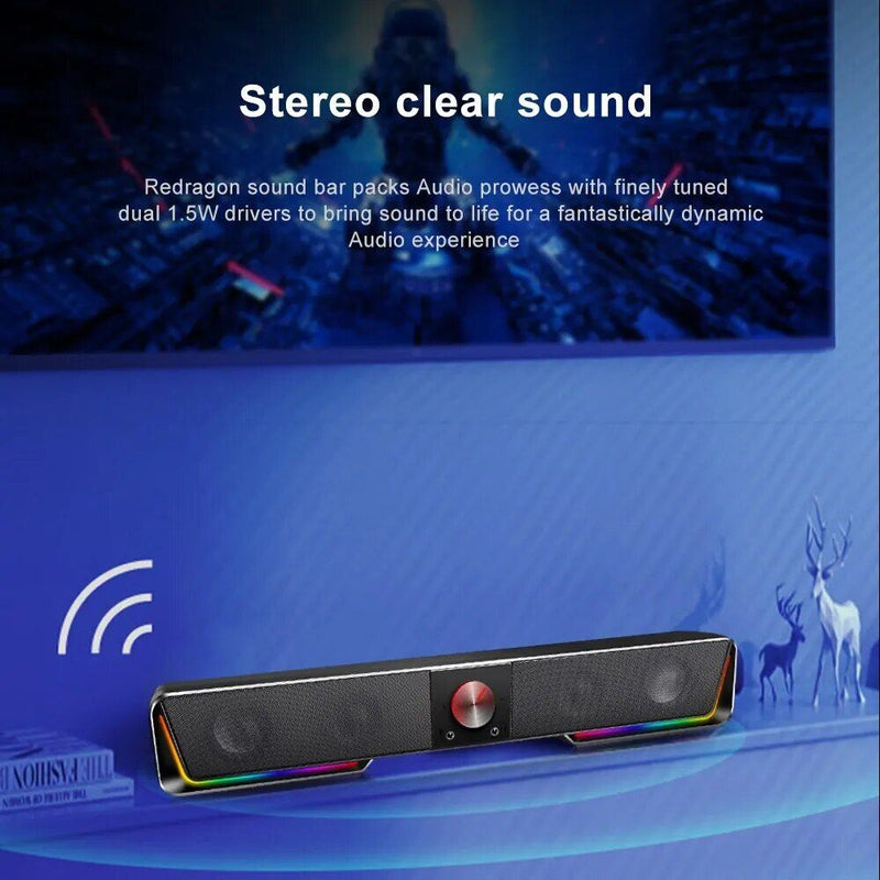 wireless RGB sound bar, view 7 - MRSLM