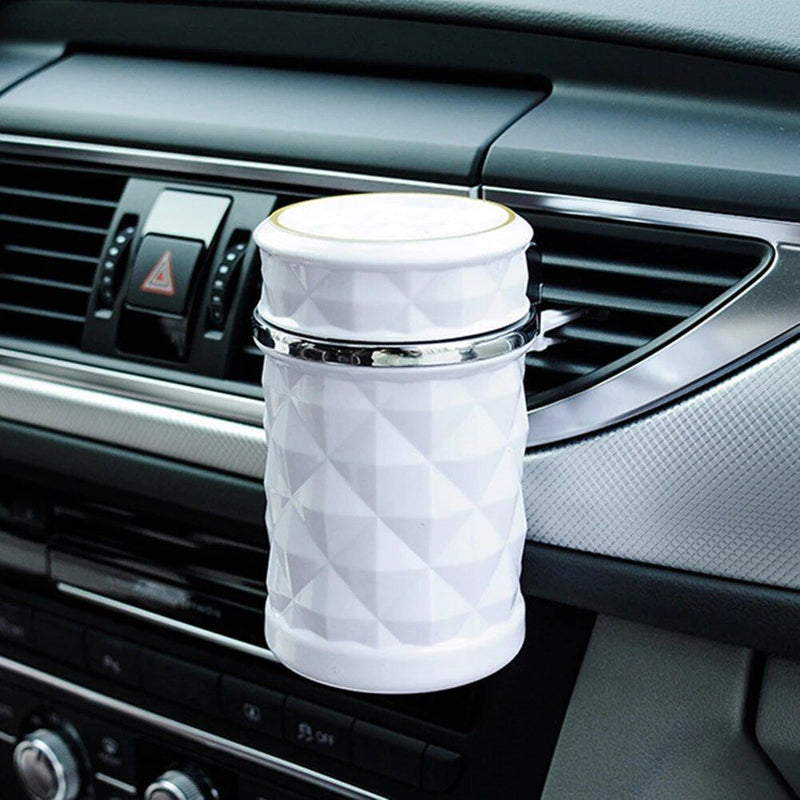 LED-lit portable car ashtray, view 4 - MRSLM