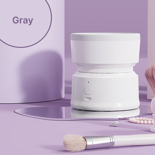 portable electric makeup brush cleaner, view 3 - MRSLM