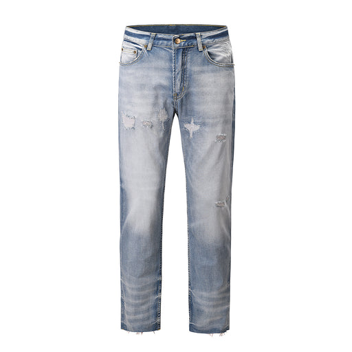 Hip hop high street ripped jeans, view 2 - MRSLM