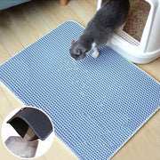 foldable waterproof cat litter mat, view 8 - MRSLM