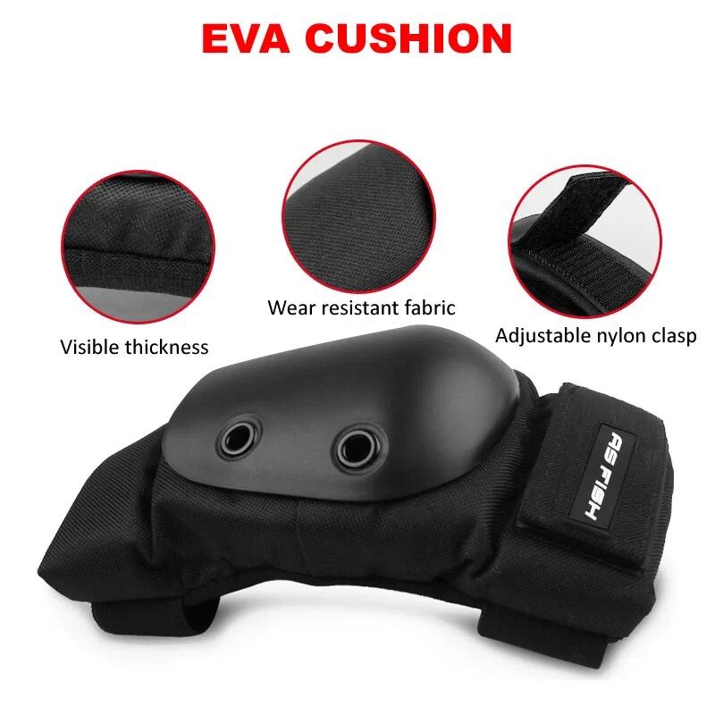 Knee, Elbow, Wrist Pads & Helmet for Skating and Cycling