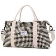 waterproof nylon duffel tote for women, view 3 - MRSLM