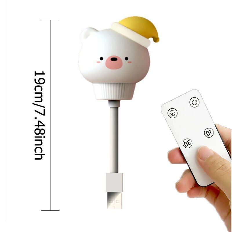 cartoon night light, view 2 - MRSLM