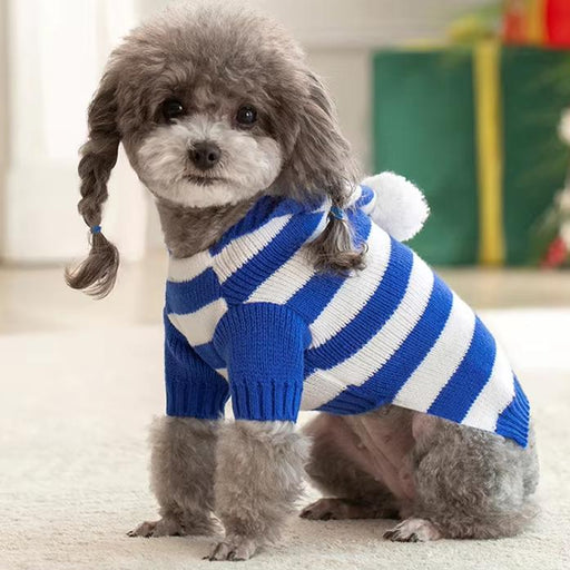 knitted striped dog sweater - MRSLM