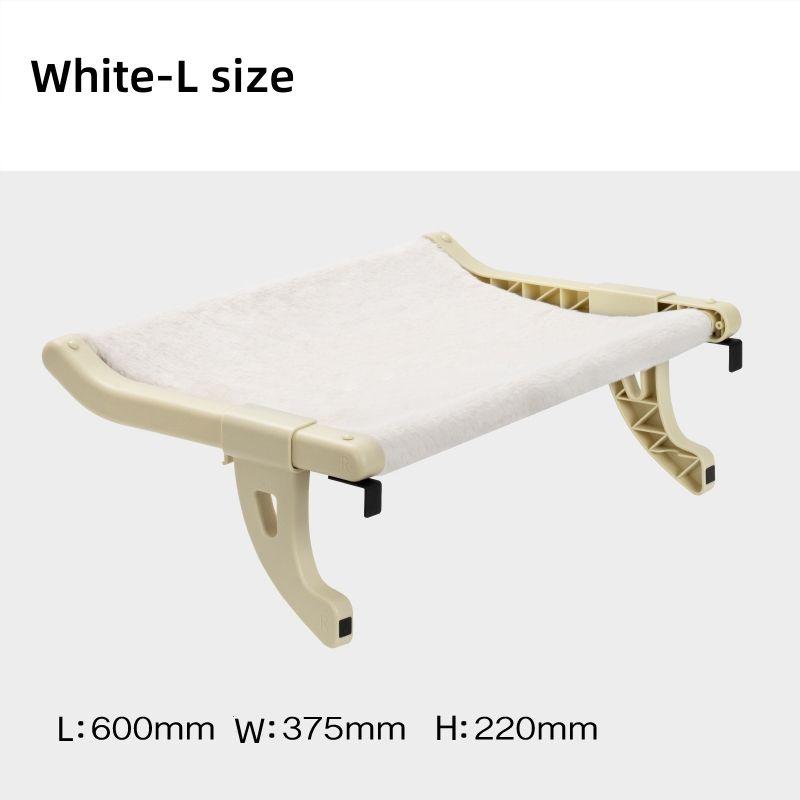 Cama suspensa em formato de rede para gatos