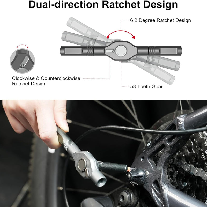 42-in-1 Präzisions-Ratschenschraubendreher-Set