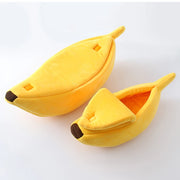 banana shape soft pet bed, view 5 - MRSLM