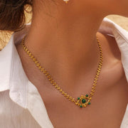 Devil's eye multi-layer necklace - MRSLM