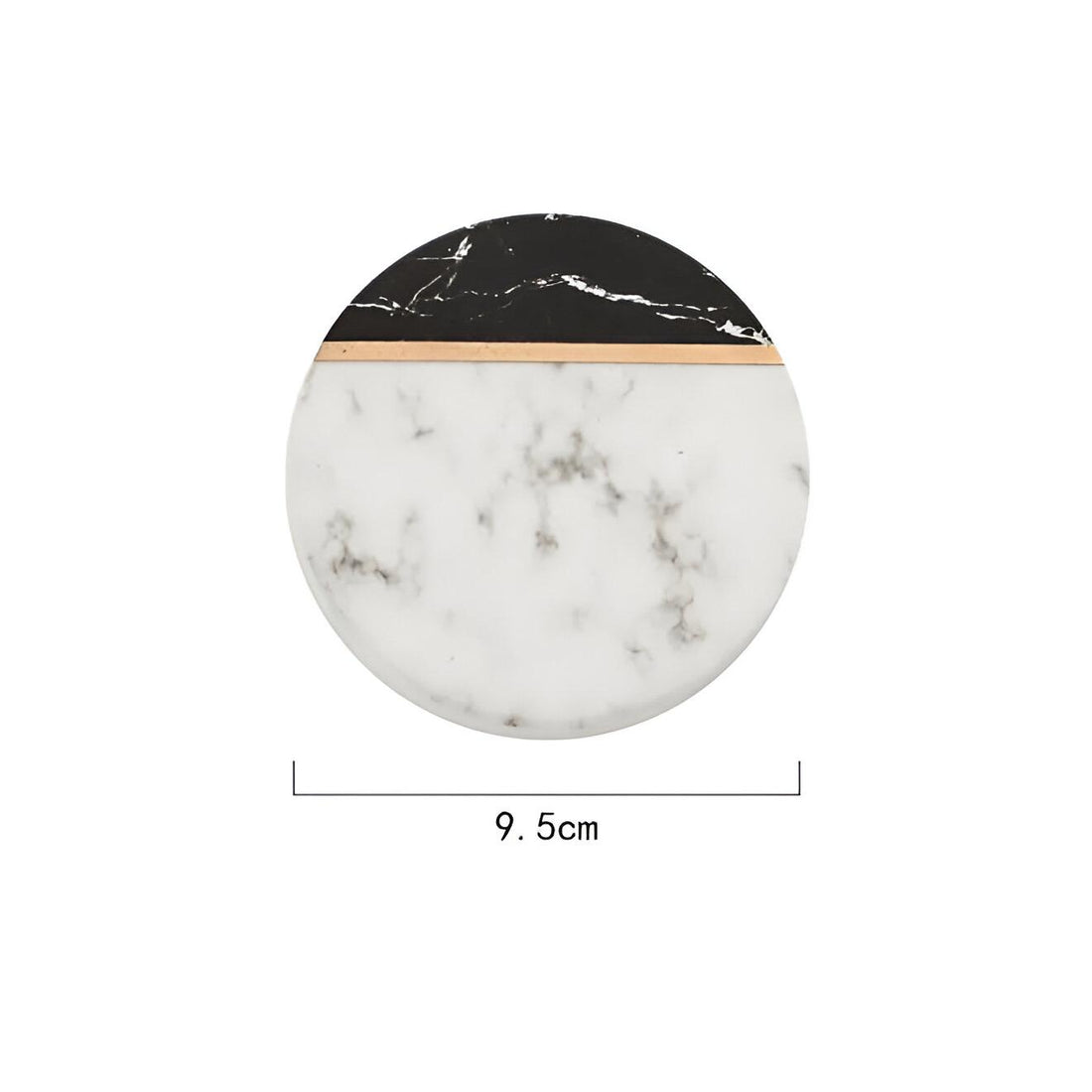 Elegant Marble Ceramic Coasters
