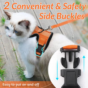 cat harness and leash, view 23 - MRSLM
