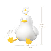 charming duck night light with flower, view 8 - MRSLM