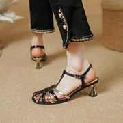 Thin high heel gladiator sandals, view 8 - MRSLM