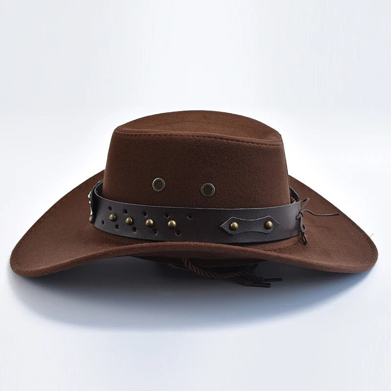 vintage western cowboy hat, view 10 - MRSLM