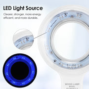 portable LED skin analysis lamp, view 6 - MRSLM