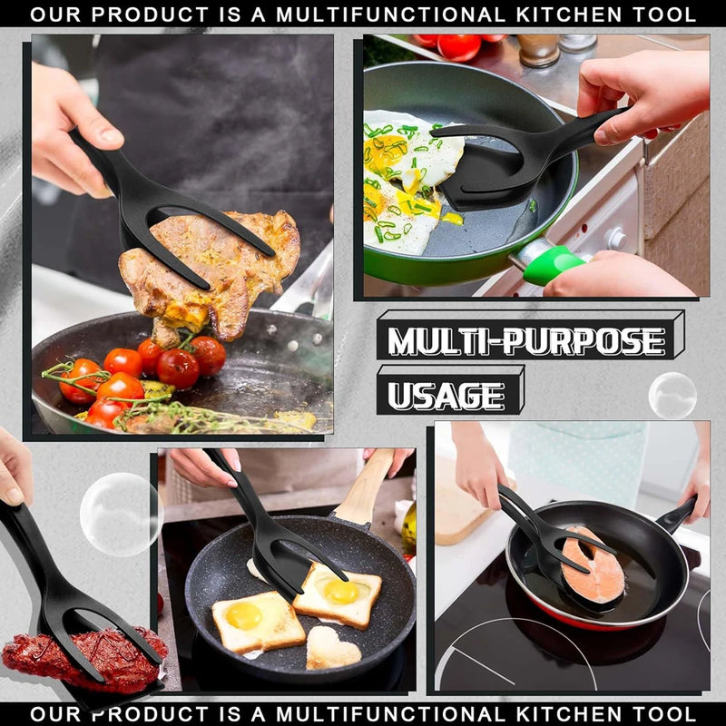 2 in 1 grip flip spatula, view 5 - MRSLM