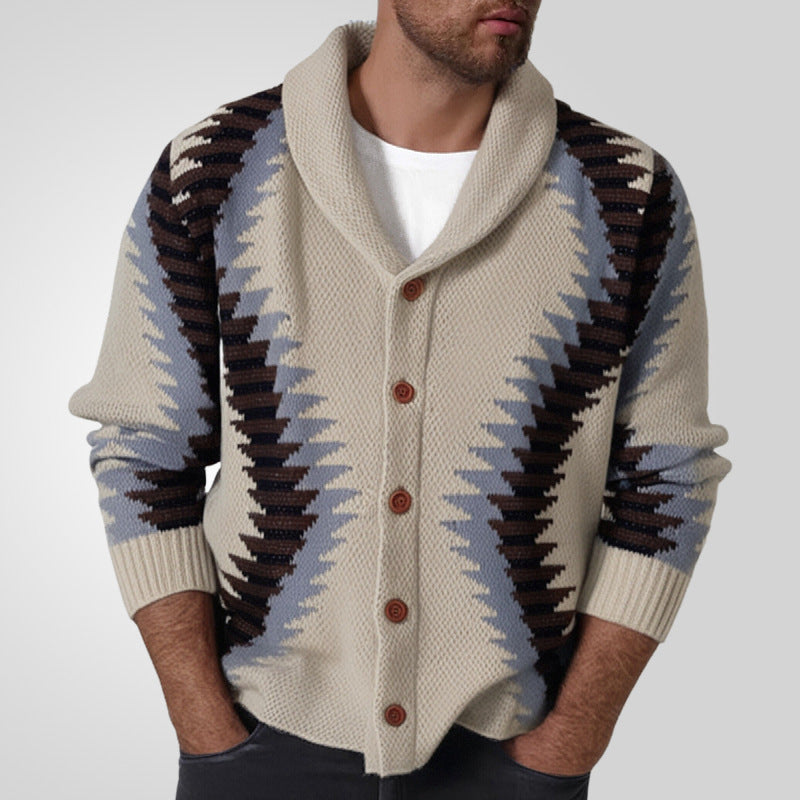 men's knitted thickened sweater - MRSLM