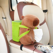 cute cartoon car tissue and trash holder, view 4 - MRSLM