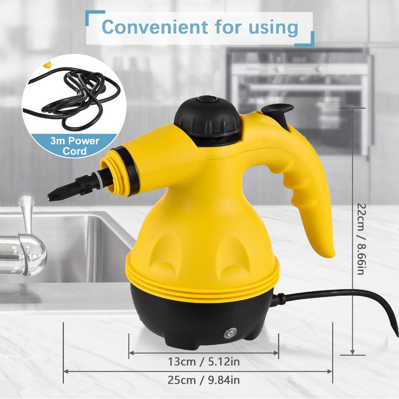 handheld electric steam cleaner, view 5 - MRSLM