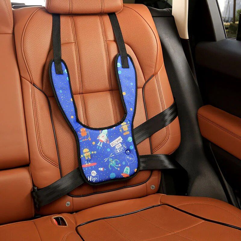 children's car seat belt fixator, view 2 - MRSLM