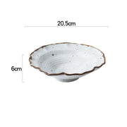 ceramic flower bowl, view 4 - MRSLM