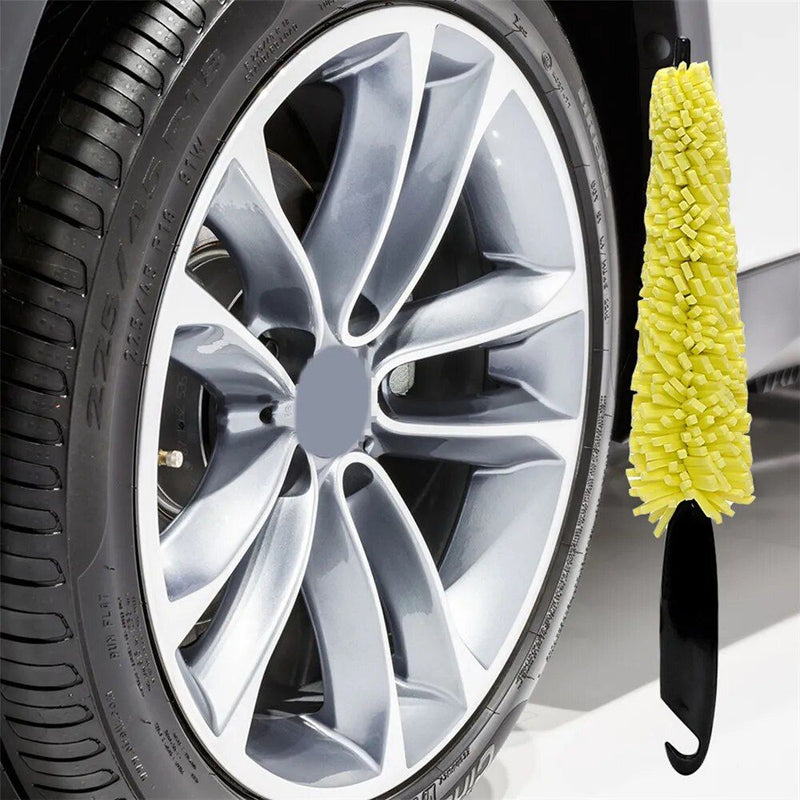compact car wheel cleaner brush - MRSLM