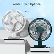 usb rechargeable oscillating desk fan, view 6 - MRSLM
