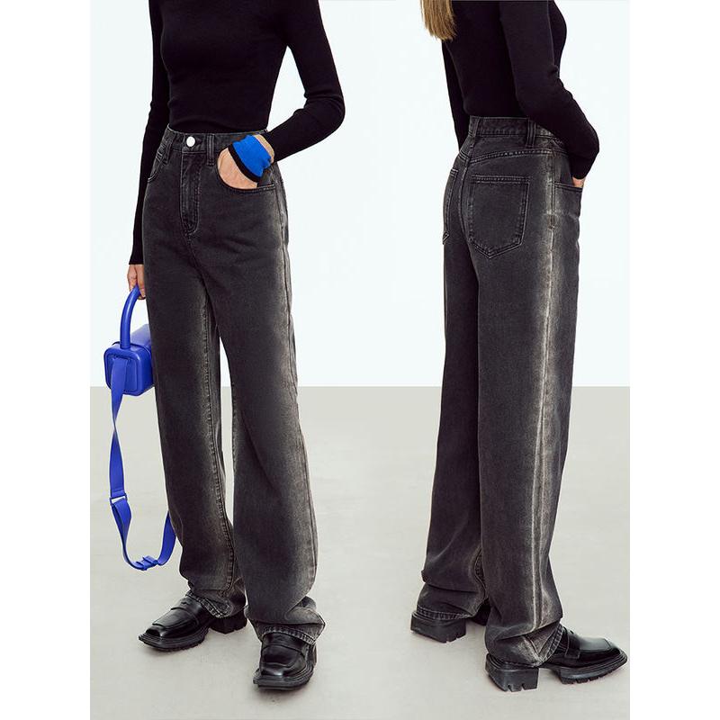 retro straight jeans for women, view 5 - MRSLM