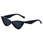rivet cat eye sunglasses, view 4 - MRSLM