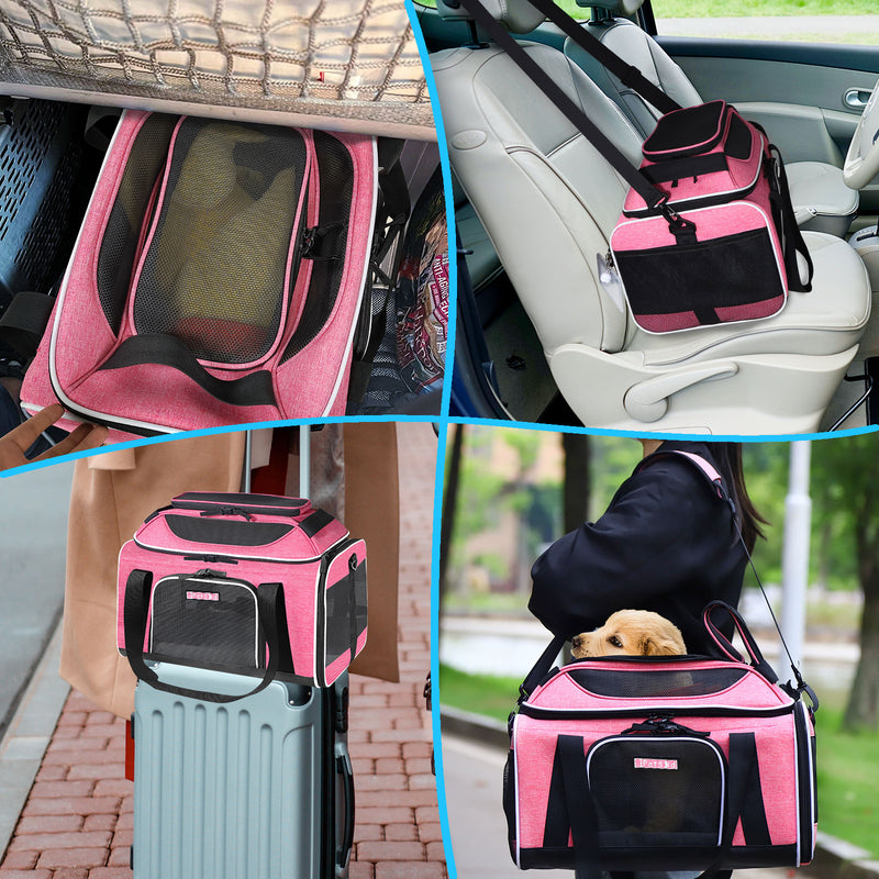 pet carrier with expandable top, view 6 - MRSLM