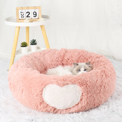 cozy clamshell cat bed, view 2 - MRSLM