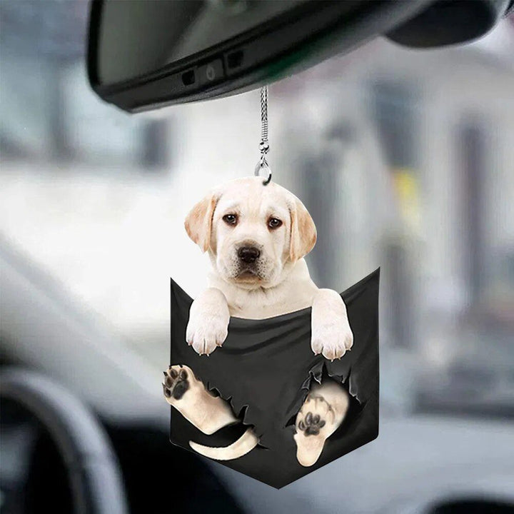 Mini Puppy Car Pendant