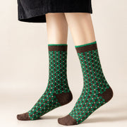 women's winter long wool blend socks, view 8 - MRSLM