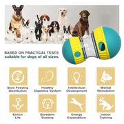 interactive dog puzzle tumbler toy, view 4 - MRSLM