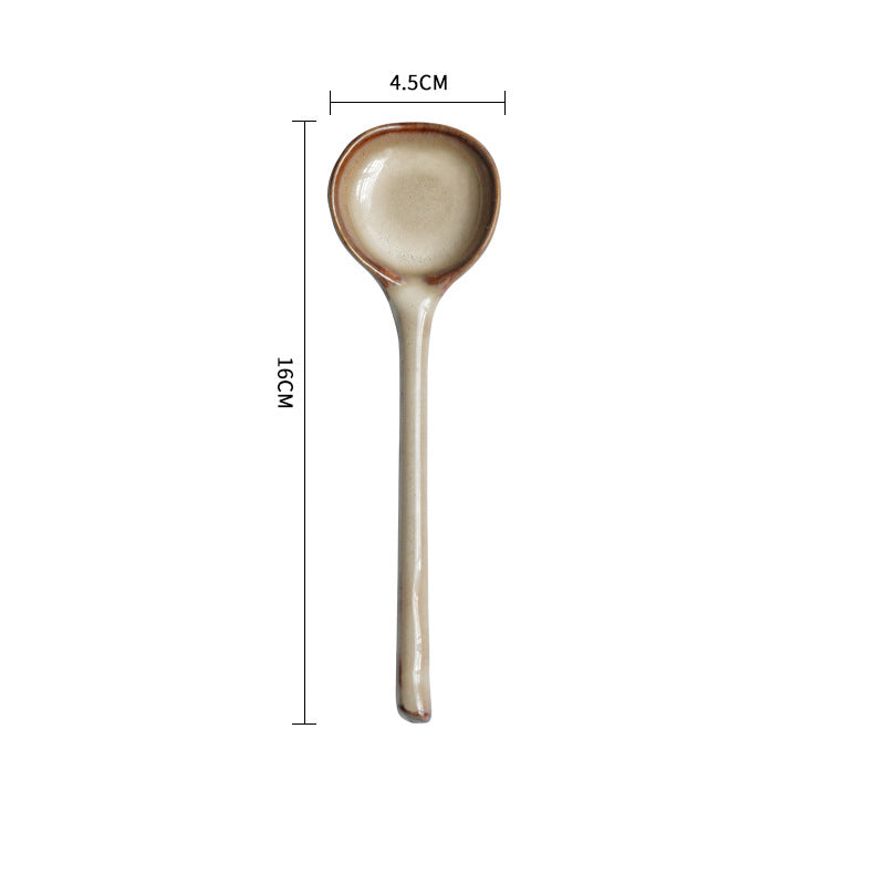 ceramic soup spoon, view 6 - MRSLM