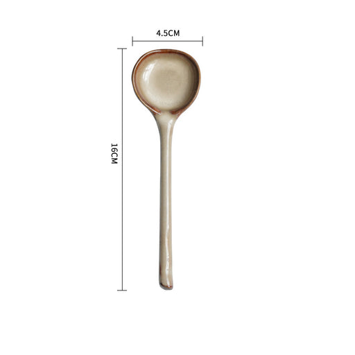 ceramic soup spoon, view 6 - MRSLM